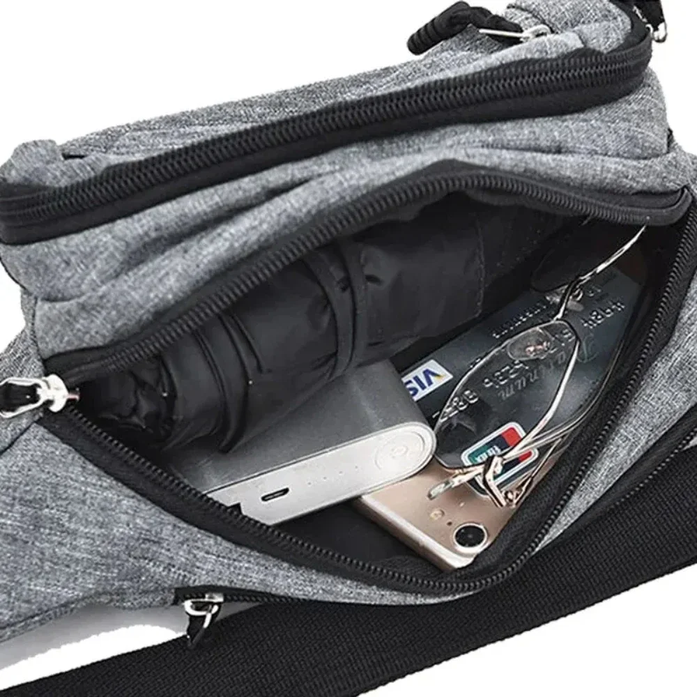 2024 Mobile Waist Bag for Men Women Multifunctional Large Capacity Belt Bag Anti Splash Wear-resistant Construction Site Pochete - Image 2